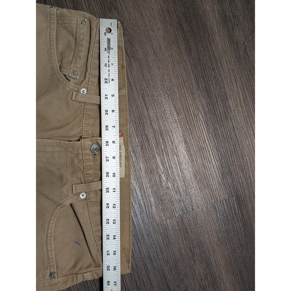 Vintage‎ Levis 550 Relaxed Fit Jeans Mens 34x32 Tan Khaki Denim Made in USA 90s - Picture 5 of 9